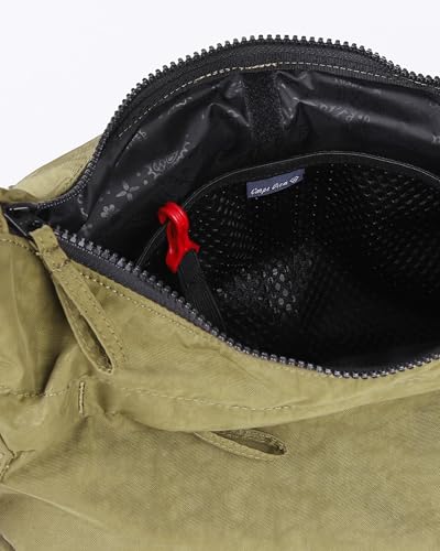 Image of ZIMEGO Signature Cargo Pack Nylon Casual Crossbody Bag Everyday Essential Travel Hobo Bag