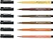 Faber-Castel FC167106 Box of 6 PITT Artist Terra Pens, India Ink, B Box