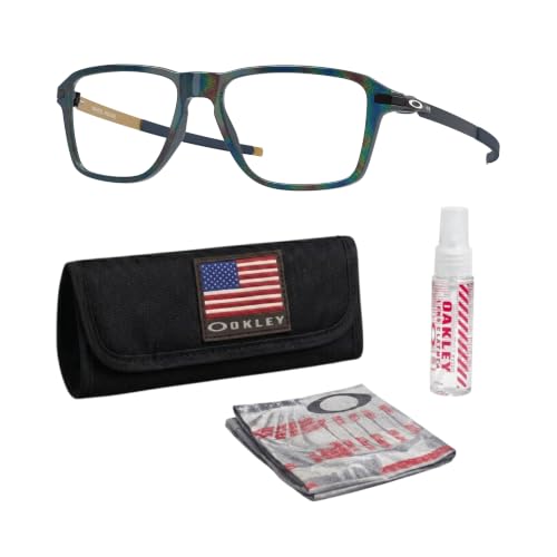 Image of Oakley OX8166 WHEEL HOUSE Square Eyeglasses With Official Eyewear Kit