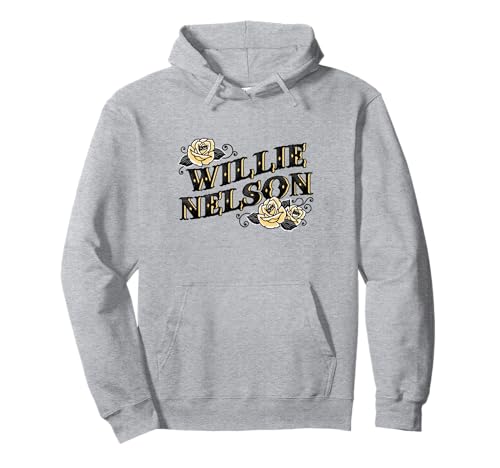 Official Willie Nelson Yellow Rose Pullover Hoodie