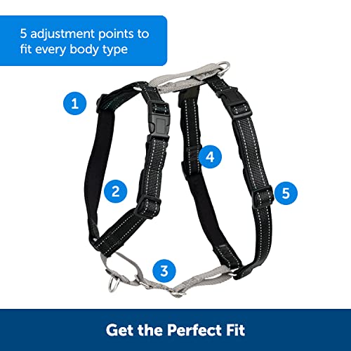 Petsafe 3 In 1 Harness And Car Restraint, Extra Small, Black, No Pull, Adjustable, Training For Small/Medium/Large Dogs #TOP3