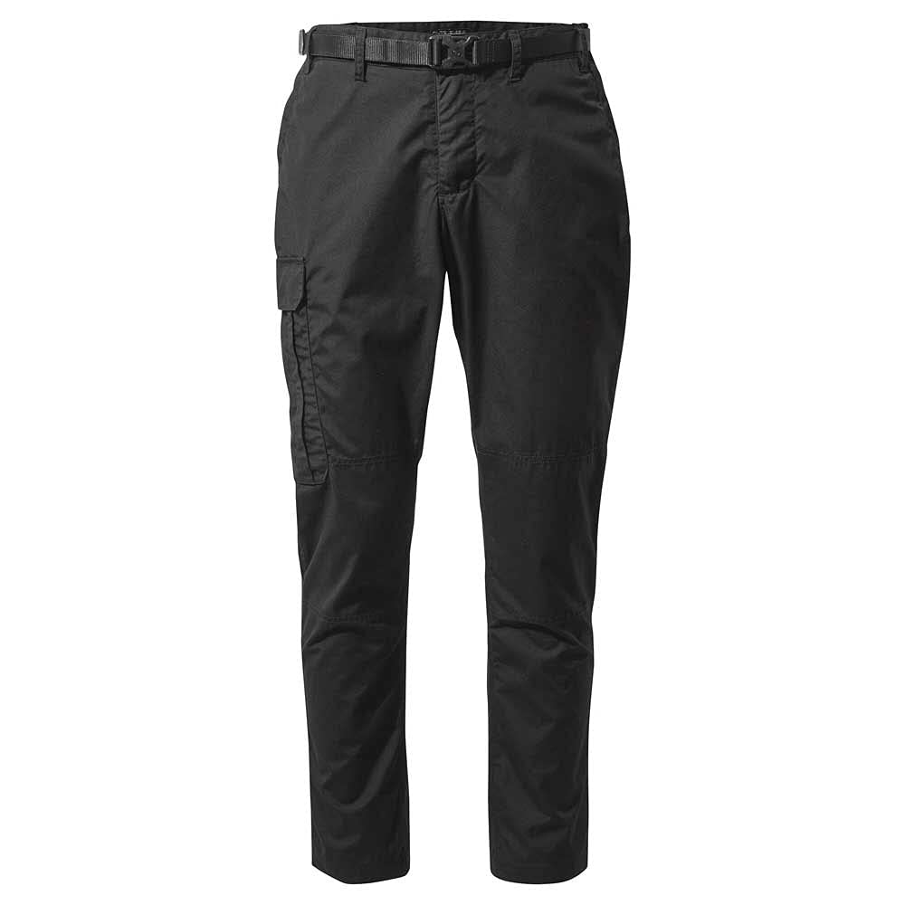 Craghoppers Men's Black Kiwi Slim Trousers: : :, Colour 36W Long