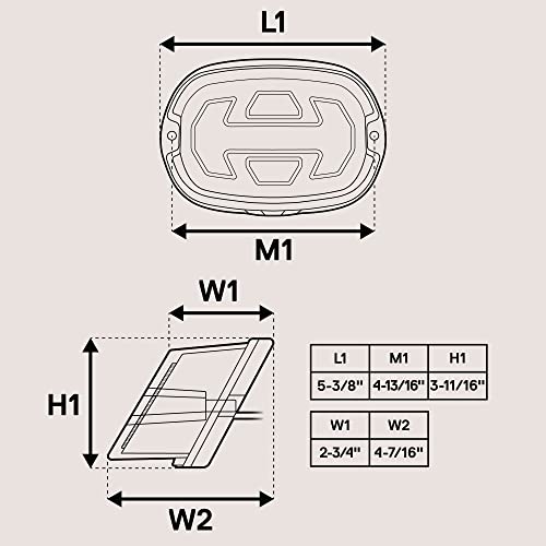 Image of TRUE MODS LED Brake Tail Light for Harley Davidson - DOT Arrow-Design Square License Running Red Smoked Rear Stop Taillight for Sportster Dyna Fatboy Road King Electra Glide Ultra Softail Heritage