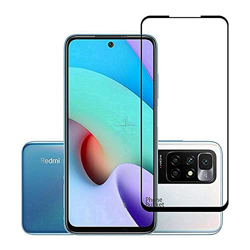 Screen Protector for Redmi 10 Prime, Redmi Note 10T Tempered Glass Edge