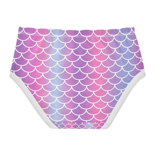 Gradient Pink Mermaid Toddler Girls's Underwear 2T 202c14362