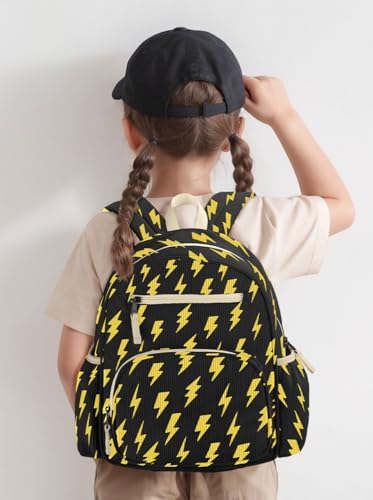 Image of atgark Corduroy Toddler Backpack for Girls Boys: Preschool Kindergarten Backpack - Cute Kids Backpacks for Girls Boys