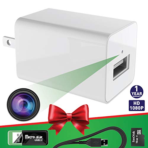 Spy Camera Charger – 1080p HD USB Camera – Easy to Install –