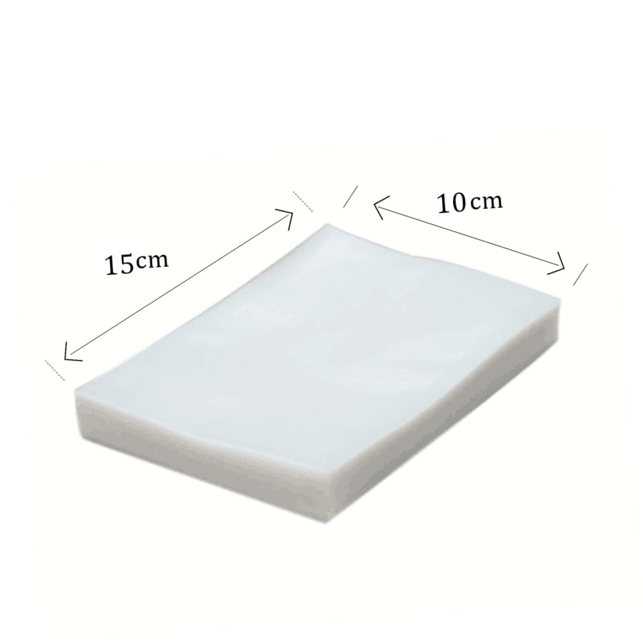 NAMOARLY Vacuum Sealer Containers 100pcs 10x15cm Packing Bags Vacuum Sealed for Food Storage