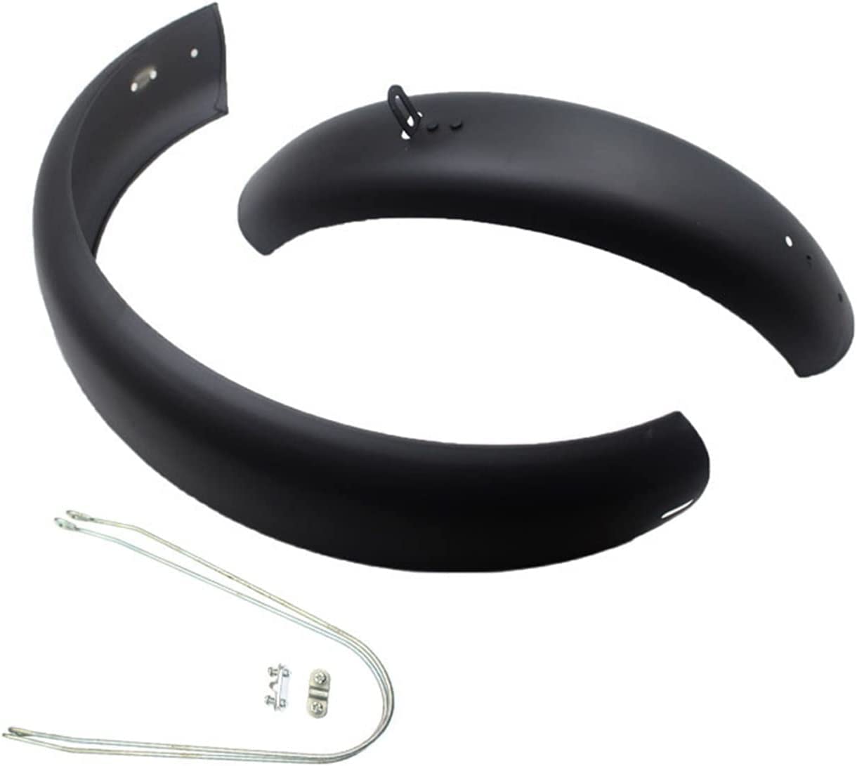 Garde-Boue pour vélo, Ensemble de Barres de vélo Pliant Portable réglable de Montagne, Garde-Boue électrique for vélo de Neige, Gros Garde-Boue de vélo Fatbike Bi