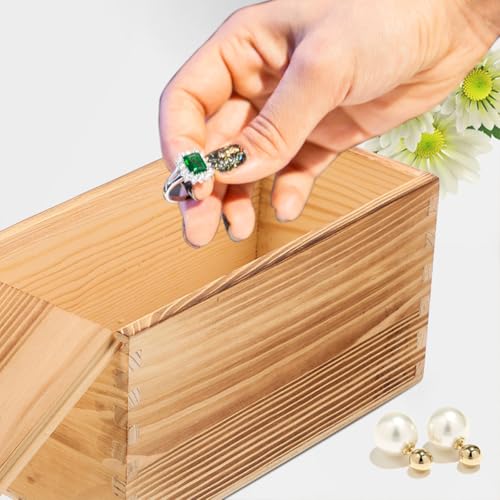 Coffret à bijoux en bois VANZACK robuste et épuré - 7