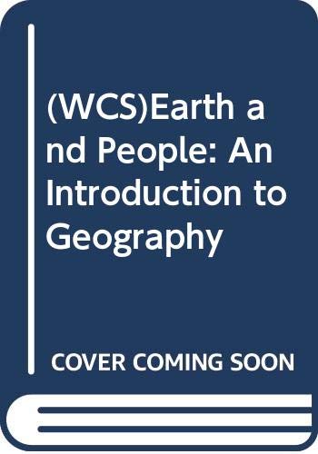 (WCS)Earth and People: An Introduction to Geogr... 0471708437 Book Cover