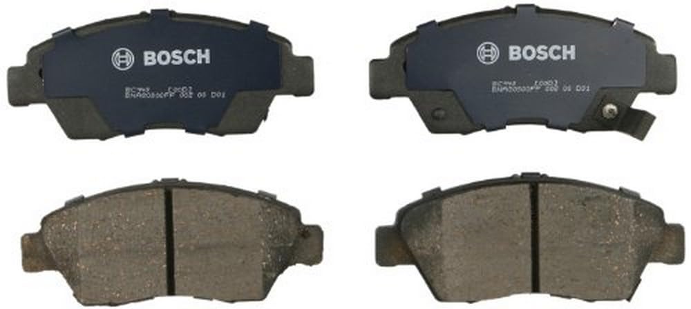 Bosch Automotive BP1078 QuietCast Premium Semi-Metallic Disc Brake Pad Set For: Subaru Forester, Legacy, Outback, B9 Tribeca, Tribeca, WRX, Front — view 338