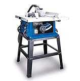 Sicheres Arbeiten: Um die Sicherheit des Benutzers zu gewährleisten, ist die Säge mit einem Sägeblattschutz ausgestattet. Dank dem Schiebestock haben die Finger genügend Abstand zum Sägeblatt