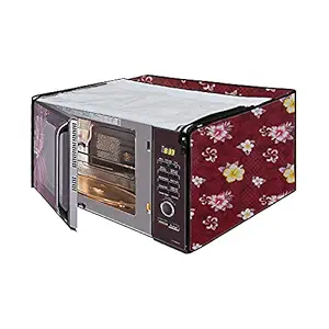 Nitasha Waterproof Dust-Proof Microwave Oven Cover for Samsung 28 L Convection (MC28H5025VP/TL)