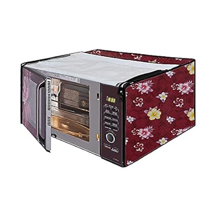 Nitasha Waterproof Dust-Proof Microwave Oven Cover for Samsung 28 L Convection (MC28M6036CB/TL)