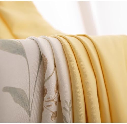 Rideaux imprimé fleurs haut de gamme avec finition œillets robustes - 8