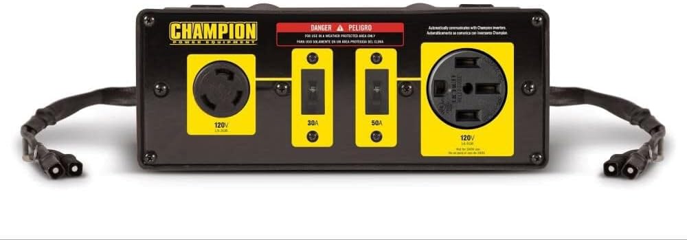 Champion 50-Amp RV Ready Parallel Kit for Linking Two 2800-Watt or Higher Inverter Generators