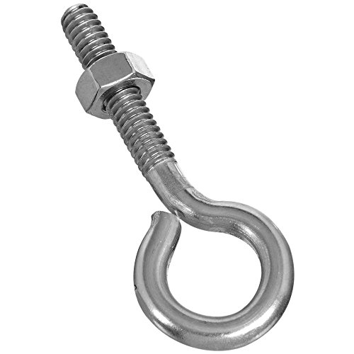 Image of National Hardware N221-580 2161BC Eye Bolt in Stainless Steel, 1 /4 inch x 2-1 /2 inch
