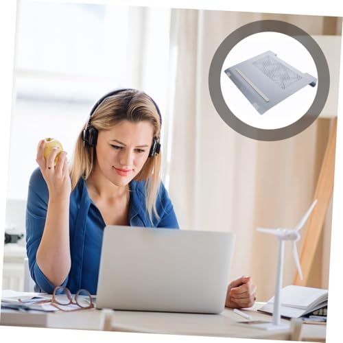 Base para Laptop con Ventilador y Soporte de Aluminio miniatura 7