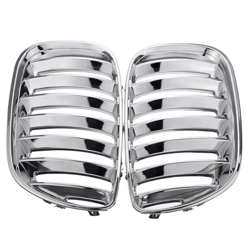 Grilles rein de capot BMW X5 E53 chrome protégeant le radiateur