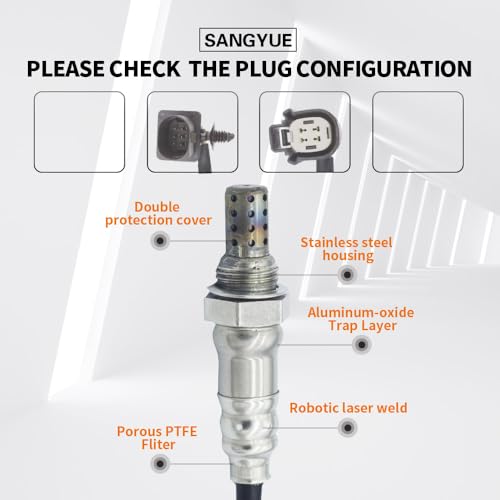 Sensor de oxígeno 2PCS compatible Ford 2012-2016 miniatura 2
