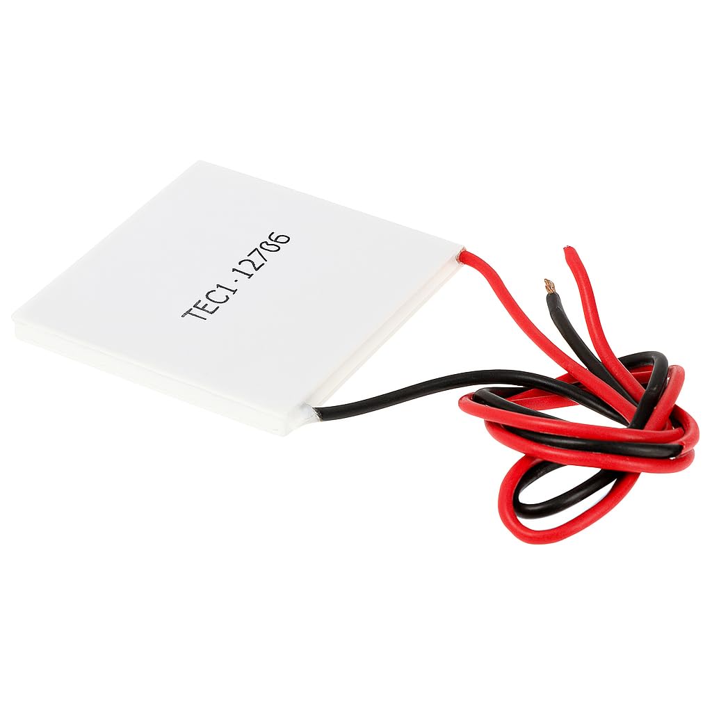 5 x Cella Peltier Dissipatore TEC1-12706, DC12V 60W Modulo Raffreddamento Termoelettrico 40mm x 40mm