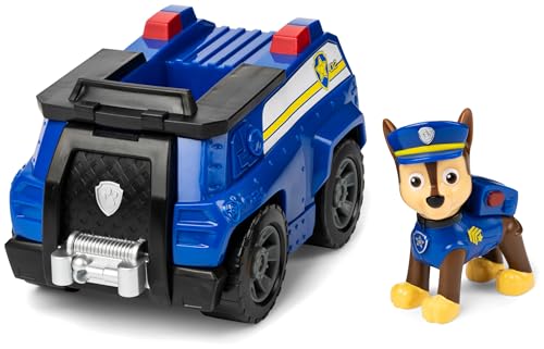 PAW PATROL, Polizei-Fahrzeug mit Chase-Figur (Sustainable Basic...
