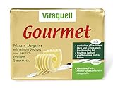 Vitaquell Gourmet, 250 g Pflanzen-Margarine mit frischem Joghurt