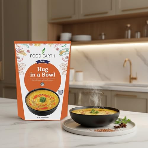 Food Earth Hug in a Bowl | Five Lentil Soup