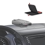 Radar Detector Dash Mount – Compatible with Cobra, Uniden, Escort & More, Heat-Resistant Hook-and-Loop Base, Unobstructed View, Secure & Adjustable Installation