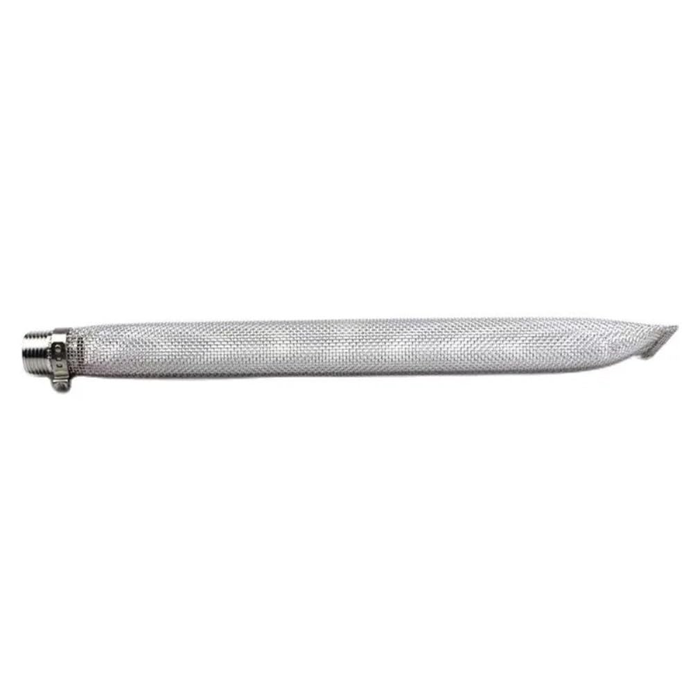 BSP 1/2 Threaded Sanitary Stainless Steel SS304 20 Mesh Beer Bucket Filter Strainer Homebrew (Color : Length 12inch)