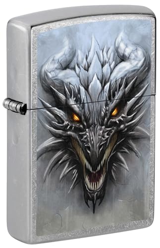 Encendedor Zippo Dragon Street Chrome 81757 miniatura 1