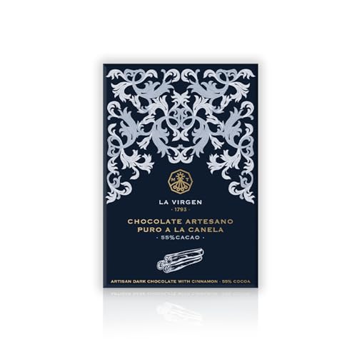 Chocolates Marcos Tonda – Chocolate Puro 55% | Chocolate Negro A La Canela Extrafino 200g | Chocolates Originales Para Regalar | Desde 1793