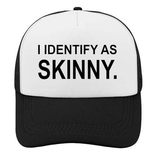 i Identify as Skinny Sun Hats Garde caps for Him