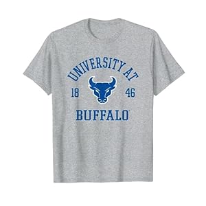 Buffalo Bulls Stamp Gray Officially Licensed T-Shirt