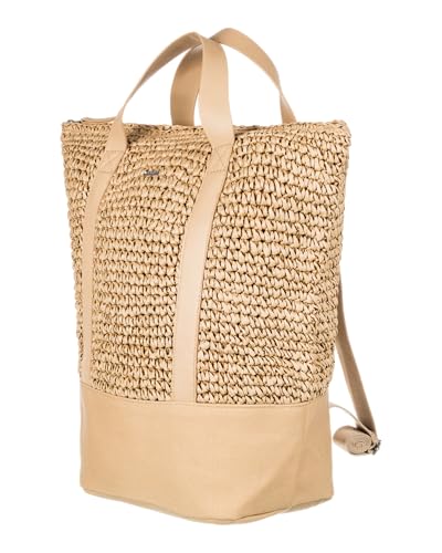 Image of Roxy Women's Beach Tote Bag | Travel | Vacation | Straw | Lightweight | Breathable