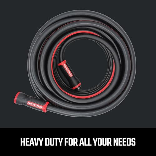 Image of Craftsman Heavy Duty Professional Grade Garden Hose,50 Feet x 5 /8 Inch,(Pack of 4)