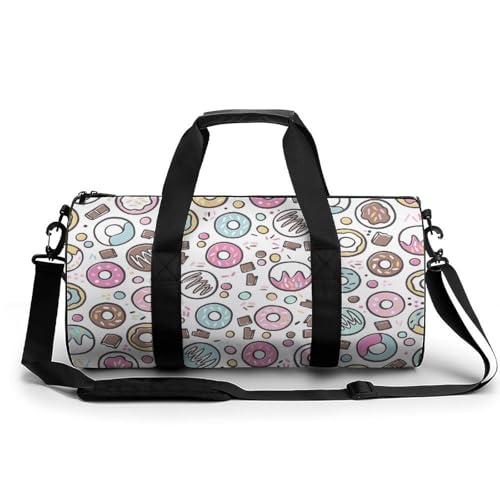 Sac de sport gym compact 45x23x23cm Beignet de voyage