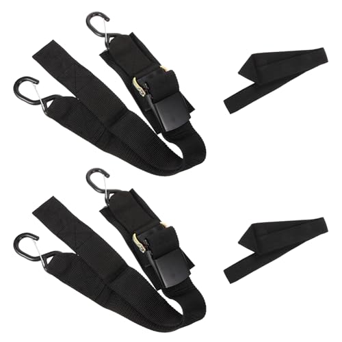 OHPHCALL High-Strength Nylon Alloy Steel Boat Straps 2 Pack for Trailer Tie-Down Safe Transom Straps