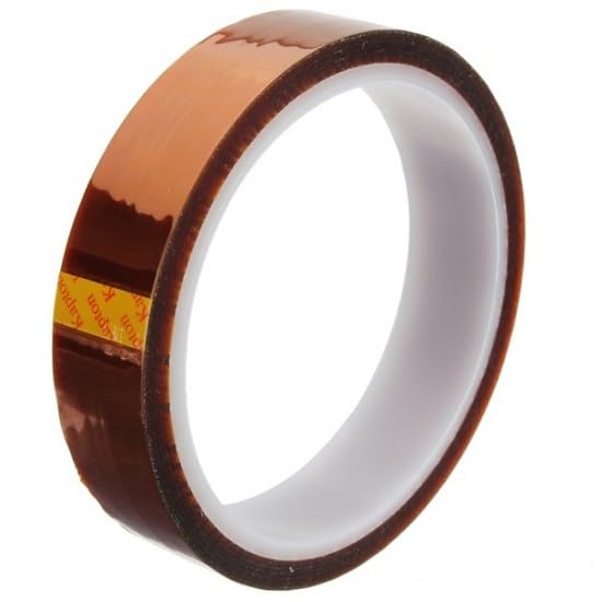 Image of AR Kapton Polyamide High Temp Resistance, High Temperature Adhesive Tape (Size-6mm*33mtr) Pack of 1