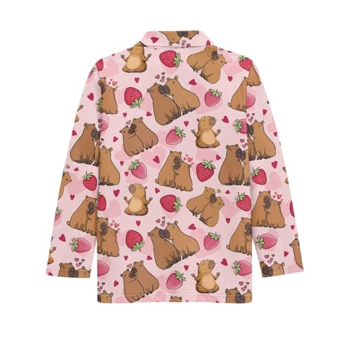 HUIACONG Kids Boys Golf Shirts for Children Girls Tops Sweatshirts2