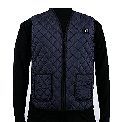 Smart BT aquecido colete USB elétrico leve colete de aquecimento unissex aquecido roupas laváveis co