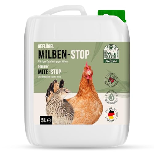 AniForte Milben Stop Flüssig für Hühner & Geflügel 5 Liter...