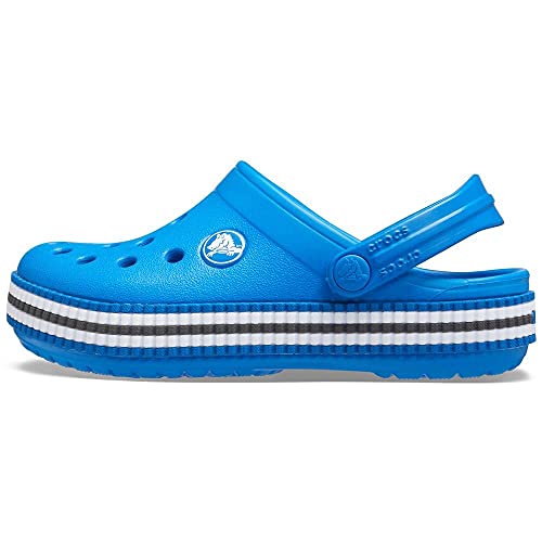 Image of Crocs 207008 Kids' Crock Band Varsity Clog K Sandals - blue
