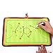 FantasyDay Soccer Coaching Tactical Board, Portable Magnetic Football Coach Blackboard Futsal Tactics Strategy Board - Sport Gift Training Assistant Equipment KIt with Player Markers, Pen and Eraser