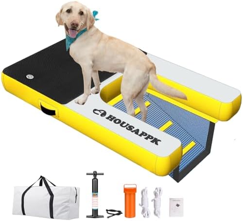 Dog Pool Ramp,Lengthen,59 × 35.4 In...