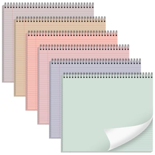 Notebooks perforated notepads landscape de 9.5x11 pulgadas con renglones universitarios