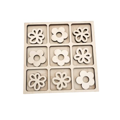 Juego de Mesa Tic Tac Toe Temático Natural miniatura 1