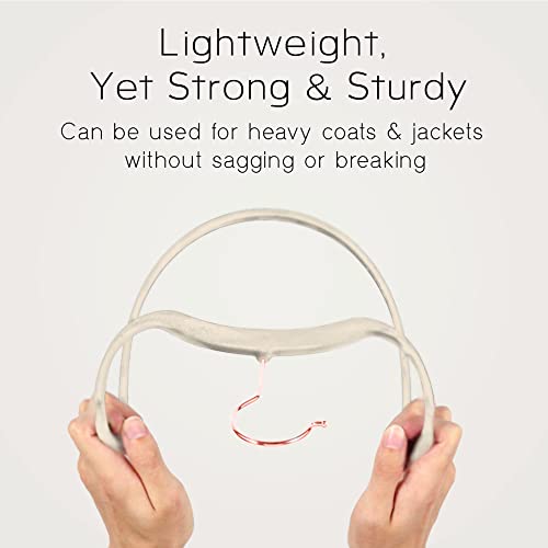 Premium 60 Velvet Hangers Durable Slim Non-Slip Velvet Hangers - 360 Degree Rotatable Hook Velvet Clothes Hangers Space Saving Ultra Thin Hangers For Coats, Pants, Suit, Jacket(60, Ivory) #TOP6