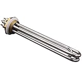 Rohrdurchmesser sind 8,0 mm WNJ-TOOL, 1 stück dc 24v 900w Warmwasserbereiter-Element Schraubstecker Heizrohr Tauchheizung Rohrheizung mit 1 1/4\